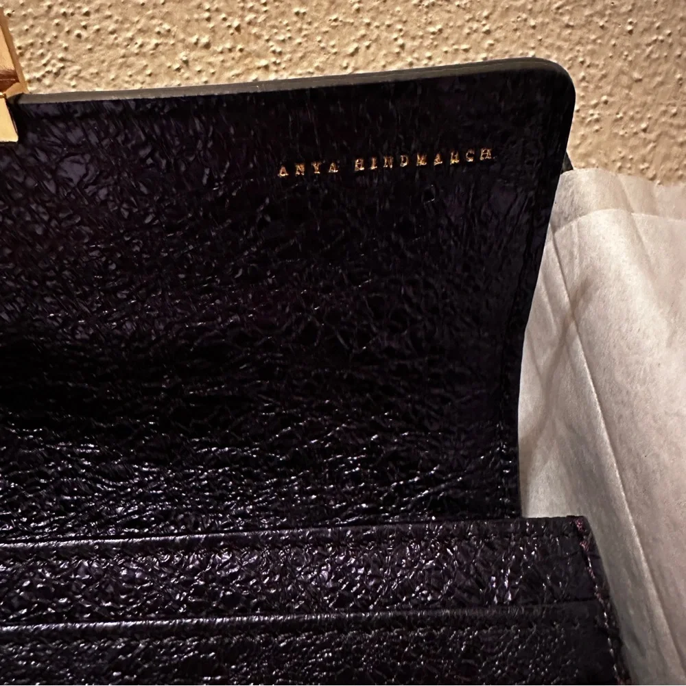 Anya Hindmarch Metallic Multicolor Ceramic Effect Leather Continental Wallet - Picture 6 of 14